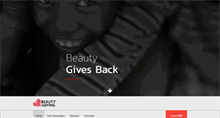 Desktop Screenshot of beautyofgiving.com